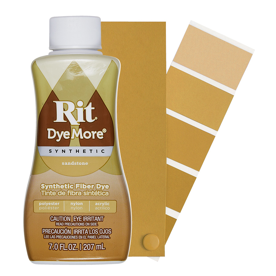 Rit DyeMore Sandstone 207 ml Flacon Rit DyeMore Sandstone 207 ml avec dégradé, teinture pour polyester et synthétiques