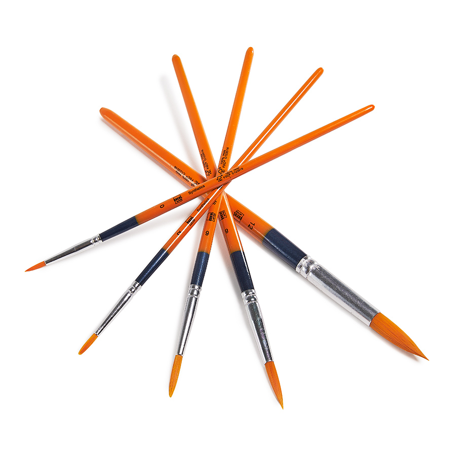 KREUL-Universal-Pinsel-Rund-Gr.0,2,6,8,12