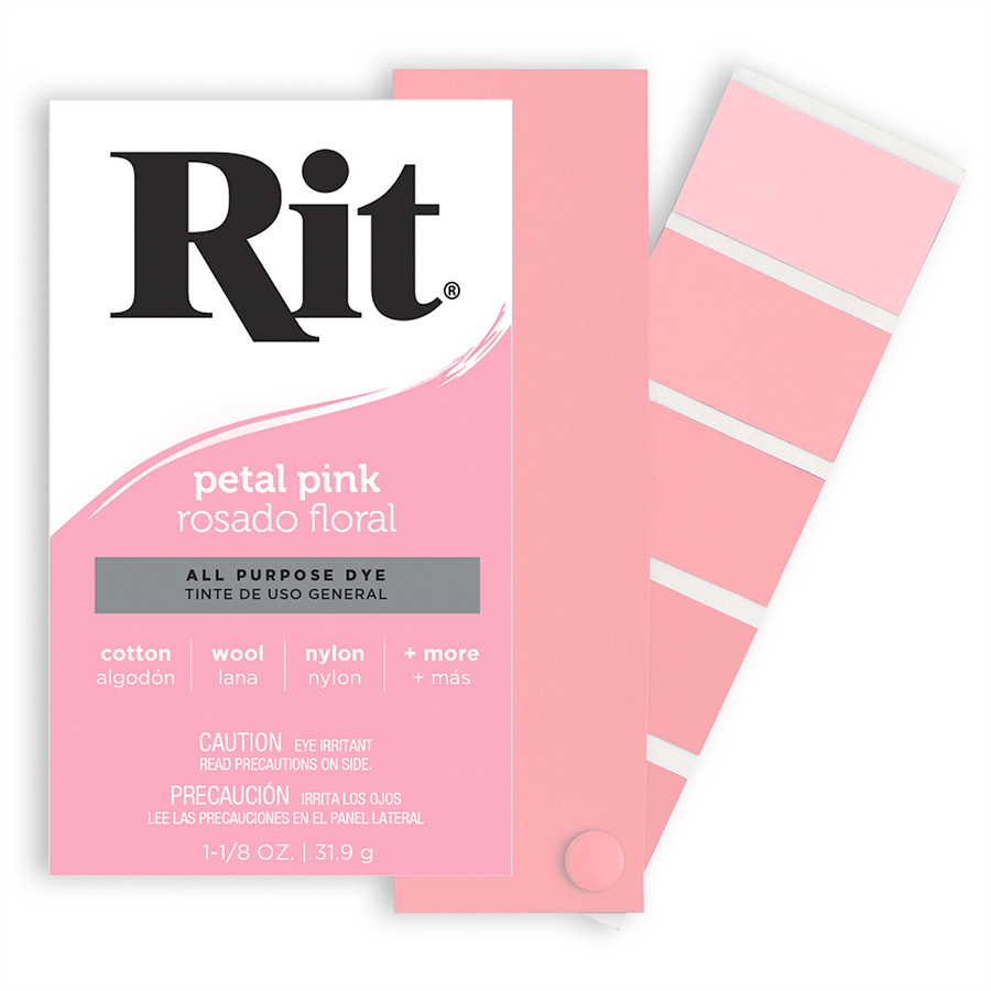 Rit All-Purpose Dye Pink Schachtel Rit All-Purpose Dye Pulver Pink 31,9 g mit Farbverlauf