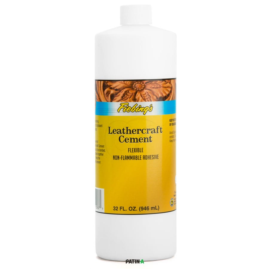 Der Fiebing's Lederkleber (Leathercraft Cement) ist ein hoch flexibler und leistungsfähiger Polymer-Klebstoff.