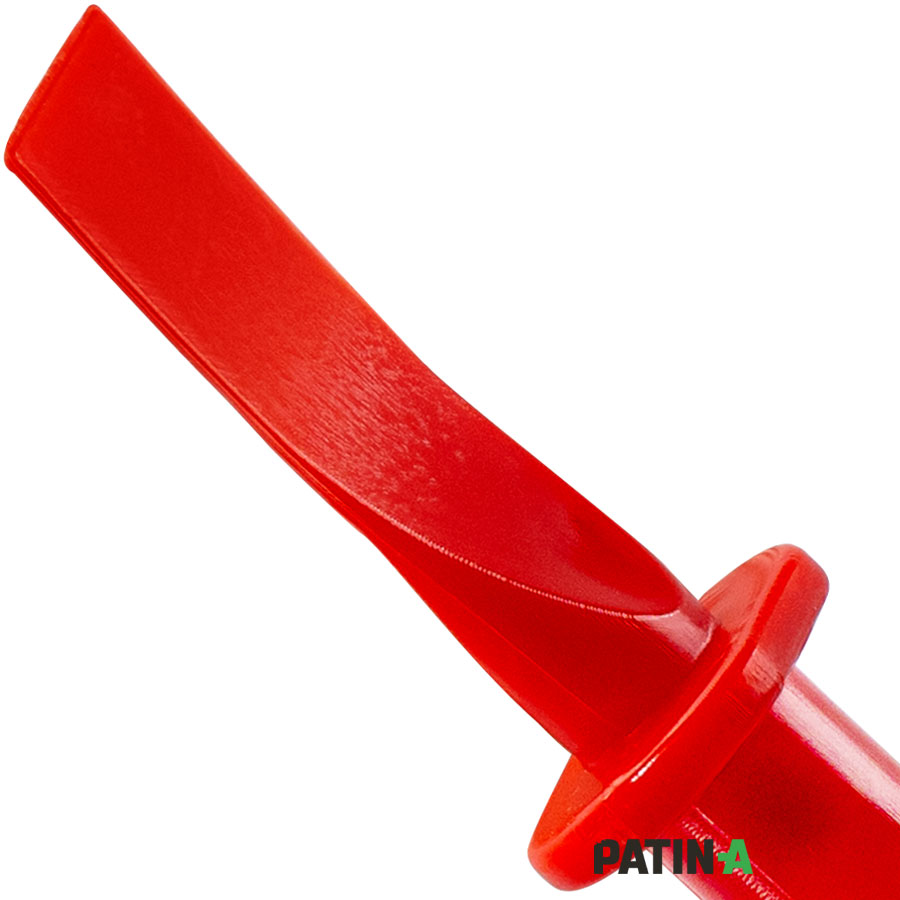 Le Fiebings Glue Spreader (spatule à colle) répartit la colle de manière uniforme et efficace à l'aide d'une mini-spatule flexible.