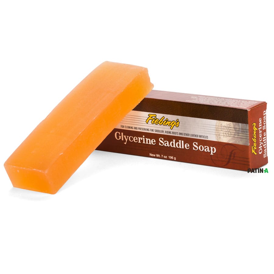 Le savon pour selle à la glycérine Fiebing's : un produit de nettoyage et d'entretien économique et d'excellente qualité pour tous les types de cuir