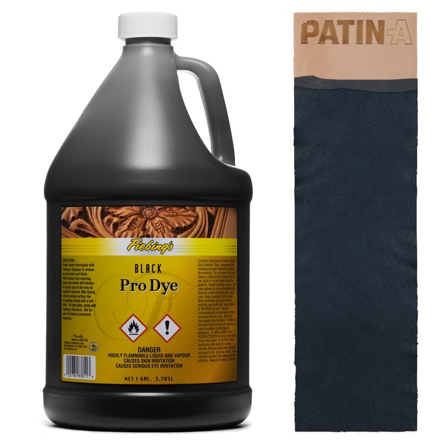 Fiebing’s Pro Dye Lederfarbe ist auf Öl- und Alkoholbasis und gilt in Fachkreisen als beste und hochwertigste Lederfarbe auf dem Markt.
