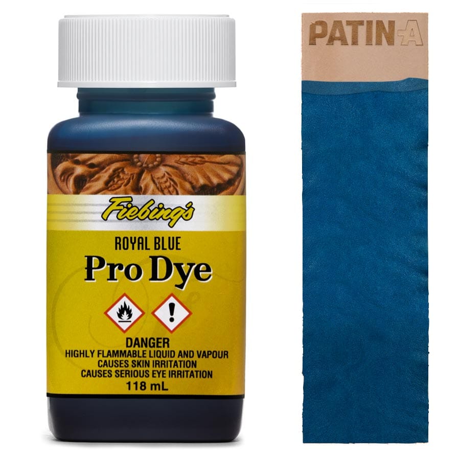 Fiebing’s Pro Dye Lederfarbe ist auf Öl- und Alkoholbasis und gilt in Fachkreisen als beste und hochwertigste Lederfarbe auf dem Markt.