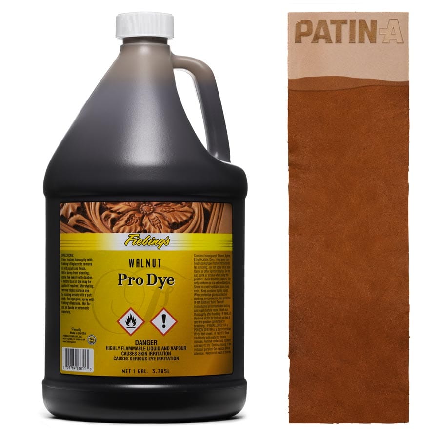 Fiebing’s Pro Dye Lederfarbe ist auf Öl- und Alkoholbasis und gilt in Fachkreisen als beste und hochwertigste Lederfarbe auf dem Markt.