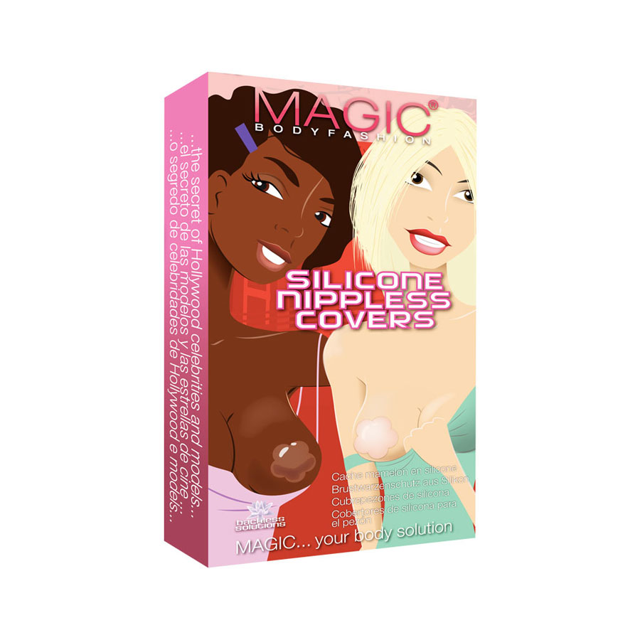 Brustwarzenschutz Silikon Verpackung Verpackung Magic Silicone Nippless Covers