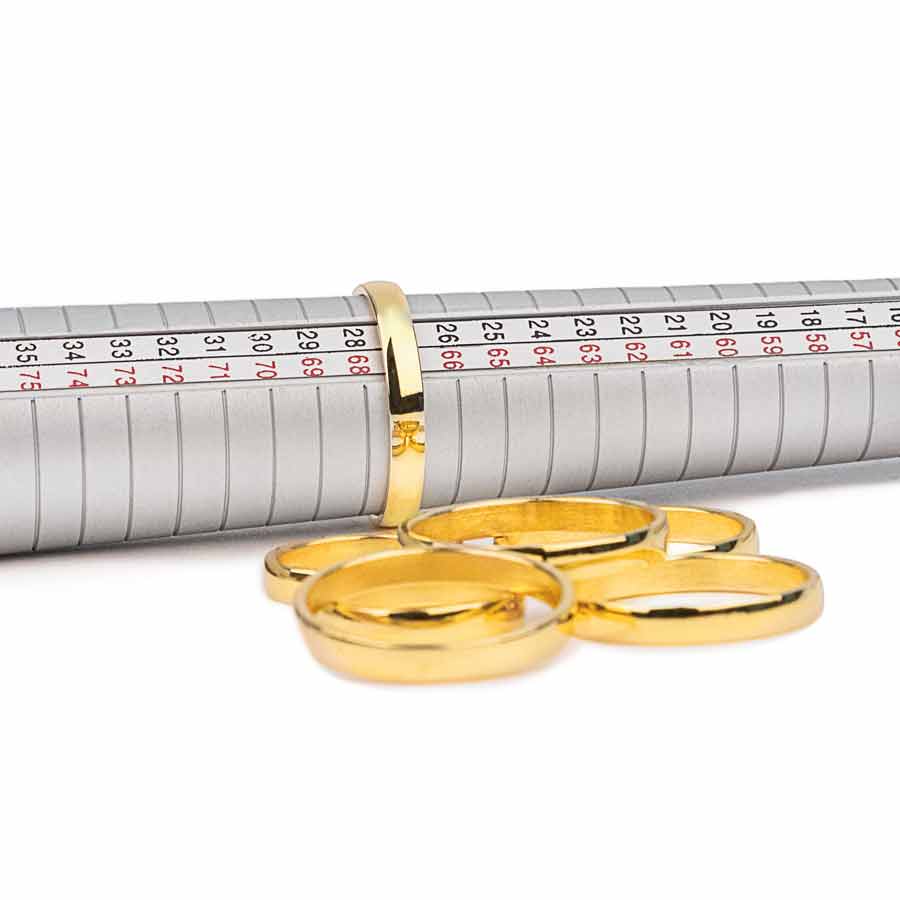 Baguier Plastique 27 Anneaux – Tailles 40 à 69, Pour Mesurer Doigts Homme/femme