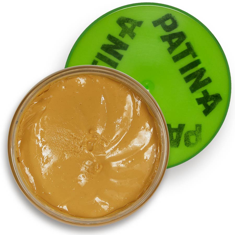 Patin-Gel Patiniergel Ocker (Gelblich) PATIN-GEL Ocker (Gelblich) ist ein neu entwickeltes Spezial-Patiniermittel zum effizienten großflächigen Patinieren.