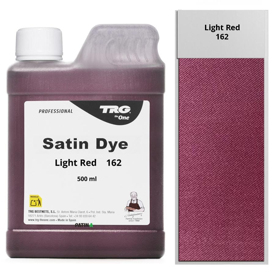 TRG Satinfarben sind perfekt für Pumps, Handtaschen und alle anderen Dinge aus Satin die Sie einfach selbst umfärben können.