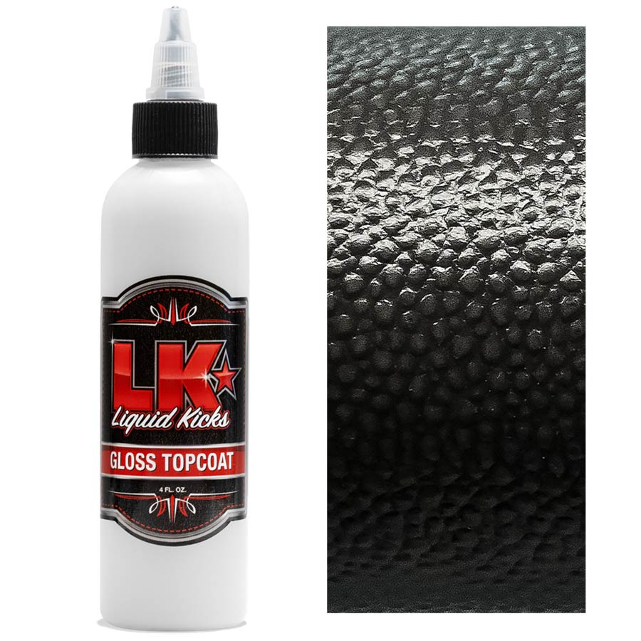 Liquid Kicks Semi Gloss Topcoat ist ein professioneller, hochelastischer, stark glänzender Decklack. Im Gegensatz zu herkömmlichen Glanzlacken bleibt das Gloss Finish elastisch und bricht nicht. Sie erhalten eine unglaublich edle Oberfläche.