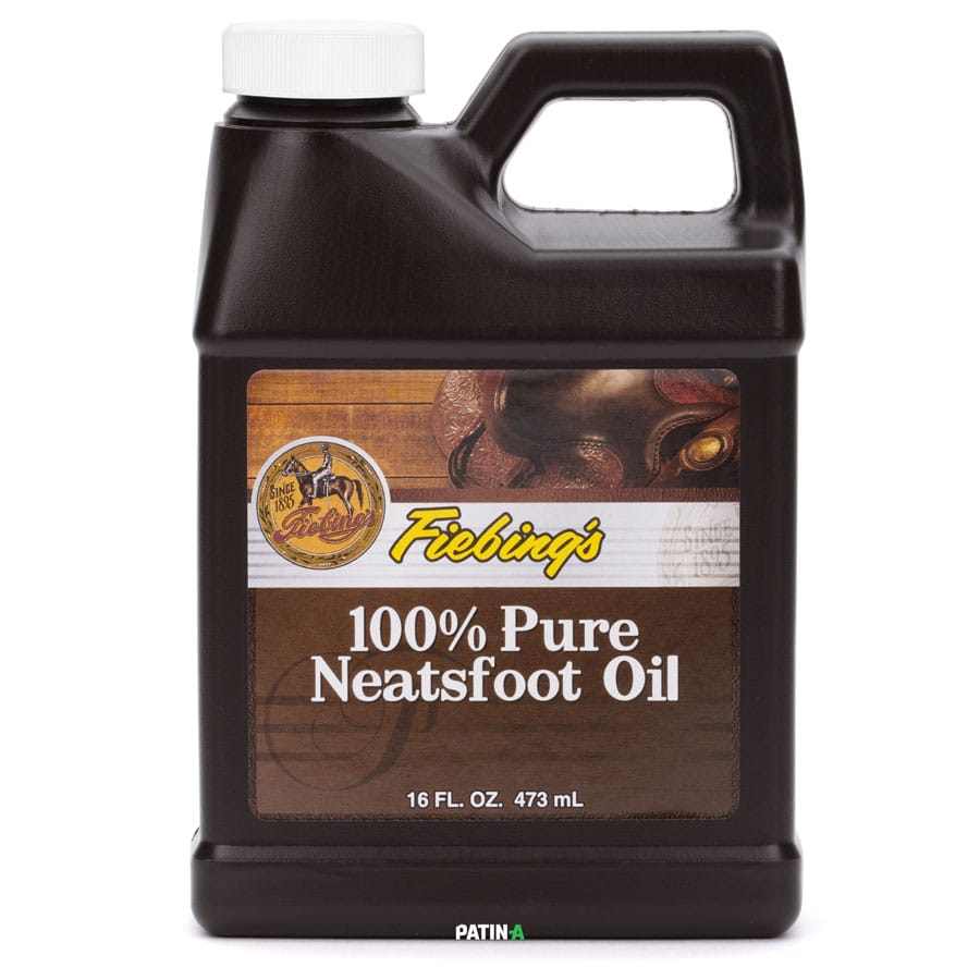 Fiebing's 100% Pure Neatsfoot Oil - Pure Huile de Pied de Bœuf pour préserver, assouplir et imperméabiliser le cuir.