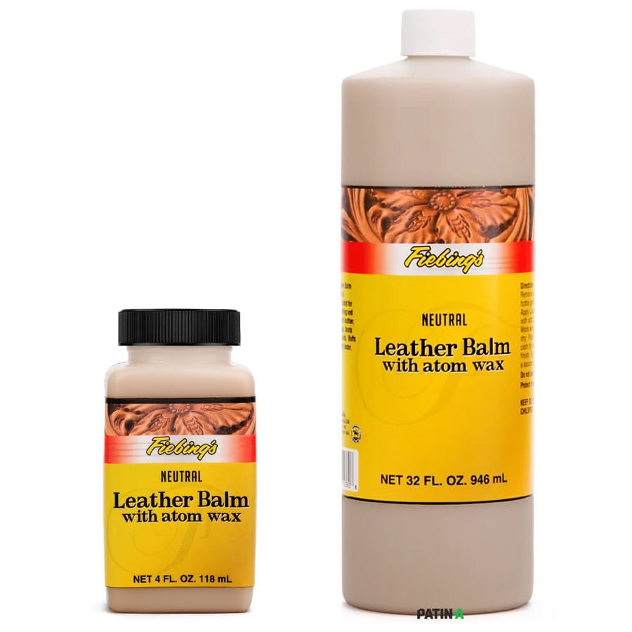 Fiebing's Leather Balm with Atom Wax is a specially formulated liquid wax finish for colouring, softening and polishing articles of smooth leather. 