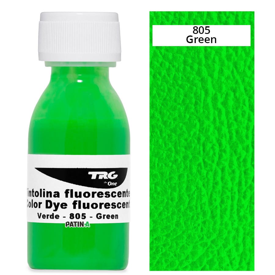TRG Tintolina Neon-Lederfarbe Lederwaren problemlos umfärben oder dekorieren. Ideal für glattes Leder, Kunstleder, Leinwand, Holz etc.