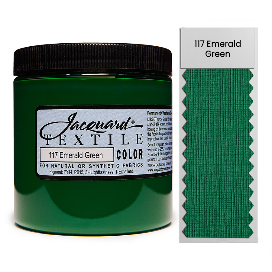 Jacquard-Textile-color-117-Emerald-Green-226g