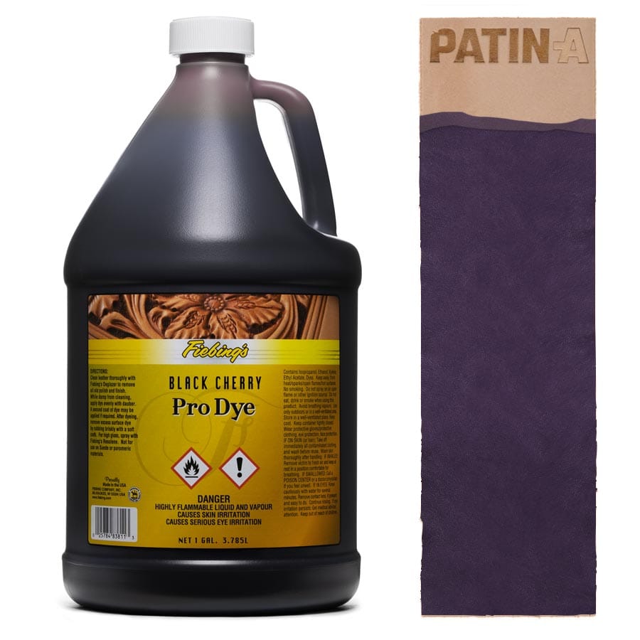 Fiebing’s Pro Dye Lederfarbe ist auf Öl- und Alkoholbasis und gilt in Fachkreisen als beste und hochwertigste Lederfarbe auf dem Markt.