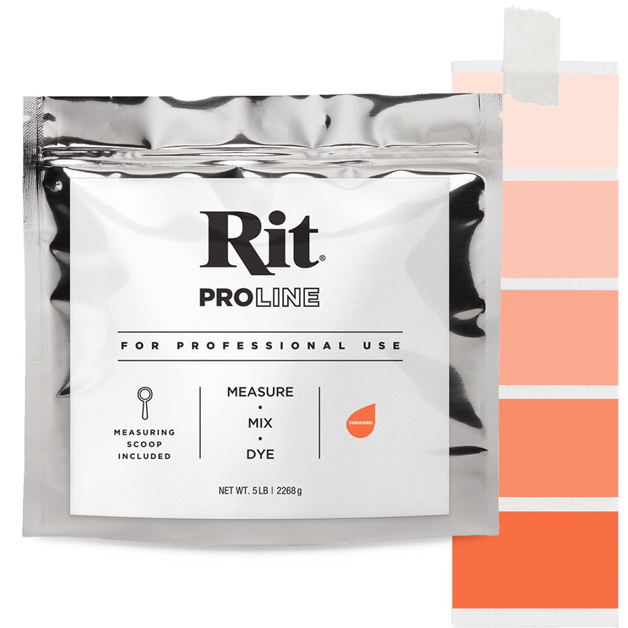 Rit ProLine Tangerine 2267 g Beutel Rit ProLine Universal-Textilfarbe Tangerine 2267 g mit Farbverlauf
