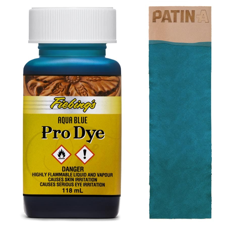 Fiebing’s Pro Dye Lederfarbe ist auf Öl- und Alkoholbasis und gilt in Fachkreisen als beste und hochwertigste Lederfarbe auf dem Markt.