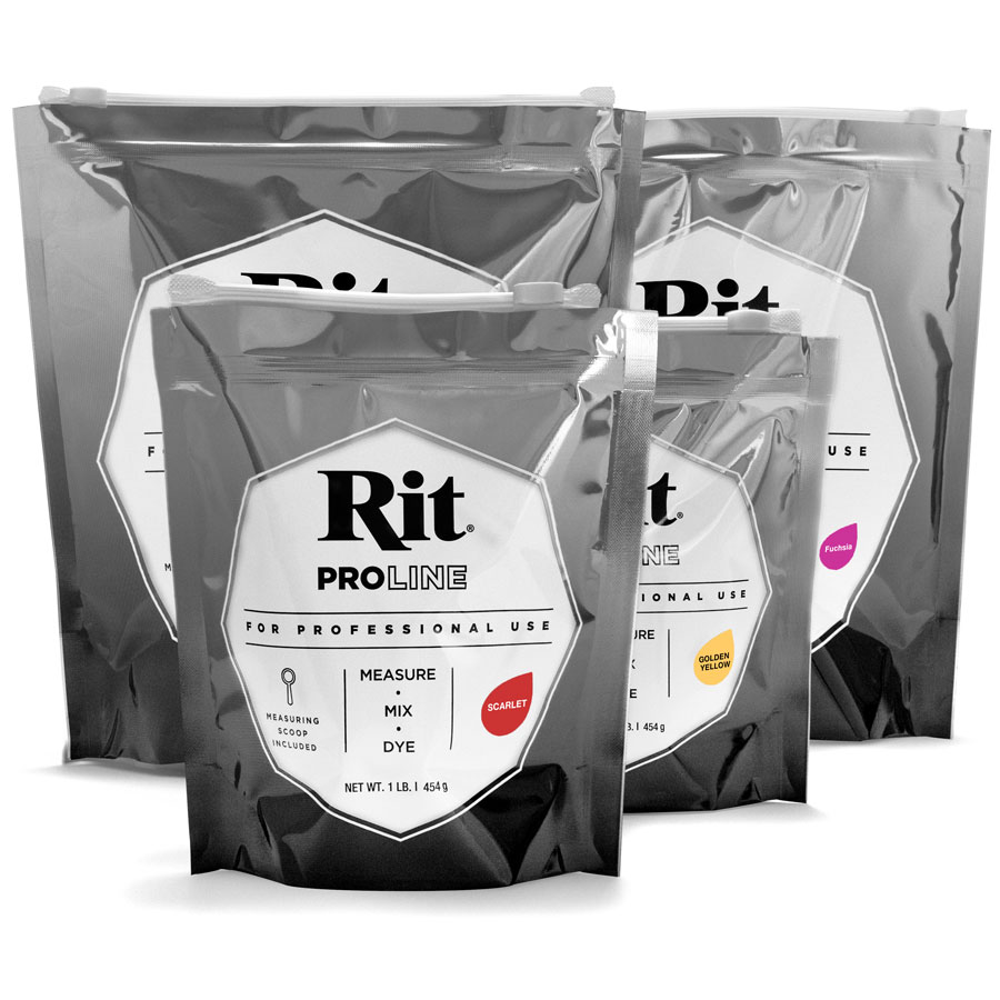 Rit ProLine Universal Textilfarbe 454g Tüten und 2267g Tüten Rit-Dye