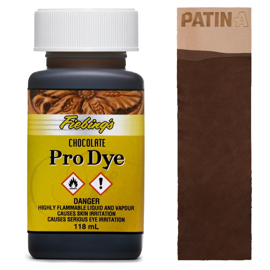 Fiebing’s Pro Dye Lederfarbe ist auf Öl- und Alkoholbasis und gilt in Fachkreisen als beste und hochwertigste Lederfarbe auf dem Markt.