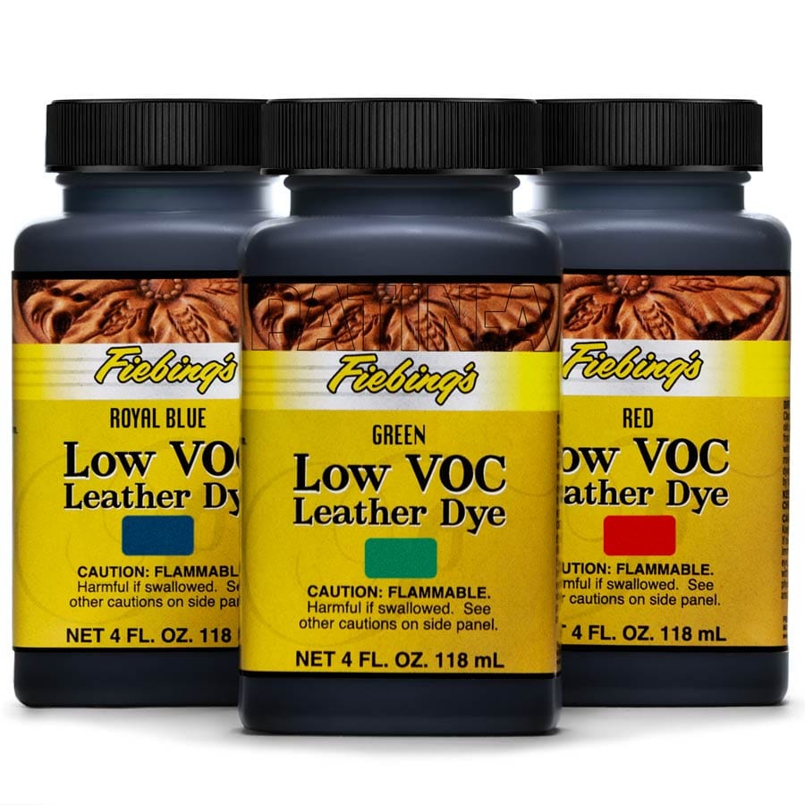 Fiebings Low VOC LeatherDye - Umweltfreundliche Lederfarbe