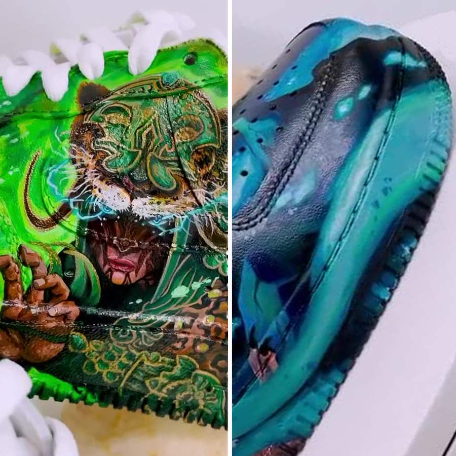 LK ACRYLKS ist die ultimative Farbe für Leder, Leinwand, Vinyl, Kunststoff, Metall, Papier, Holz und vieles mehr. LK ACRYLKS haben einen hohen Chroma-Wert und sind unglaublich gut mischbar. Künstler lieben die Leidenschaft, die LK in seine Produkte steckt