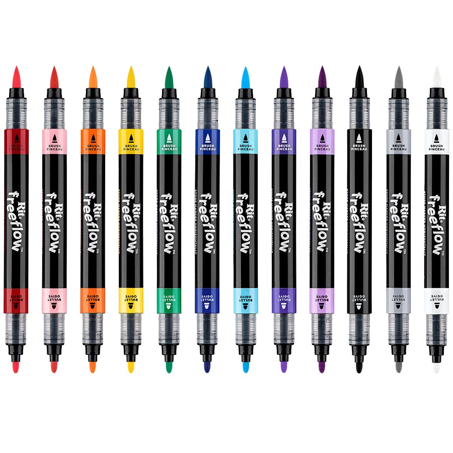 Freeflow Marker Mega Mix - Textile Marker  - einzelne Stifte