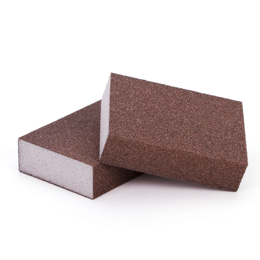 Sanding sponge P60 Two sanding sponges P60