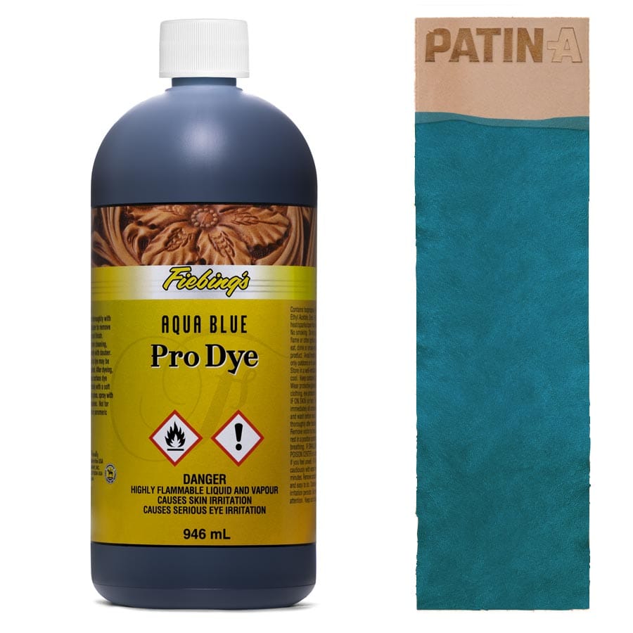 Fiebing’s Pro Dye Lederfarbe ist auf Öl- und Alkoholbasis und gilt in Fachkreisen als beste und hochwertigste Lederfarbe auf dem Markt.