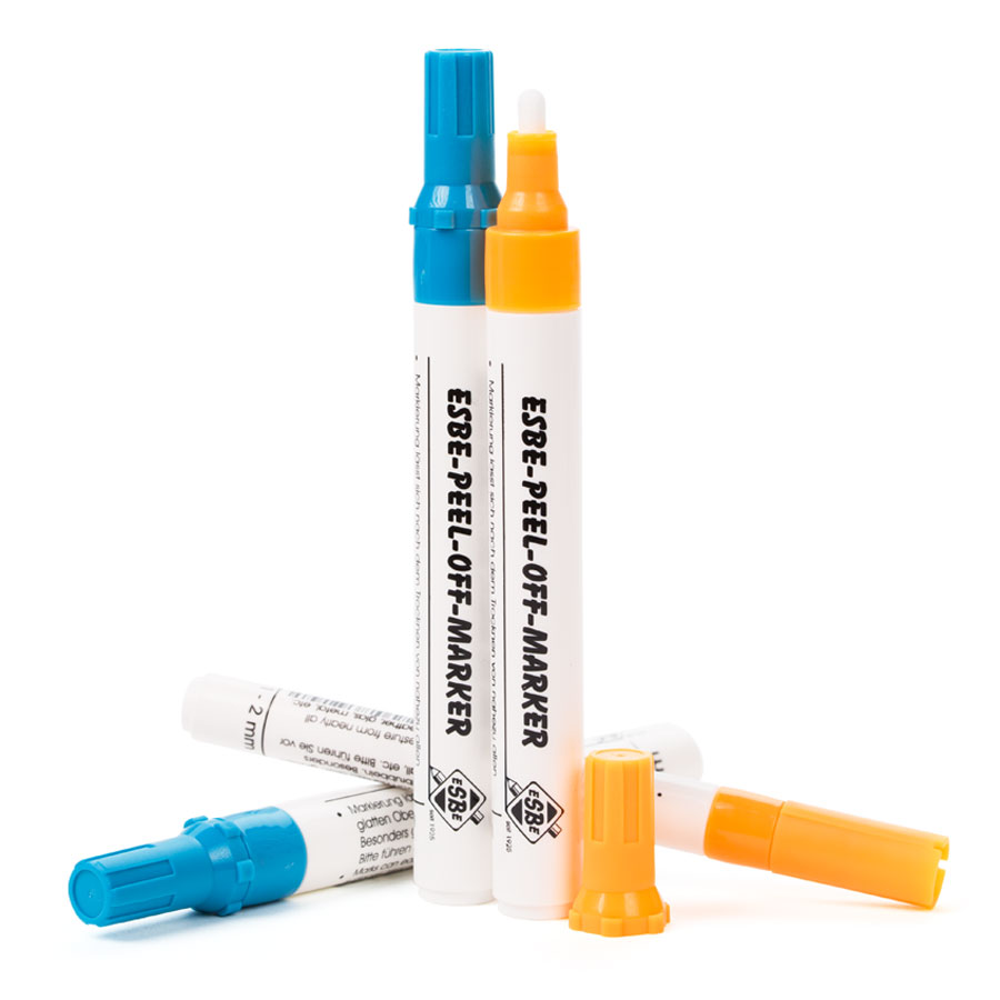 Peel-Off-Marker ESBE ESBE Peel-Off-Marker in Blau und Orange