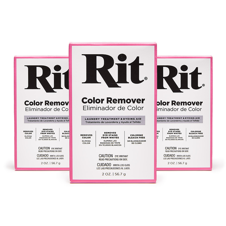 Rit Color Remover Entfärber Drei Packungen Rit Color Remover Entfärber in Pink