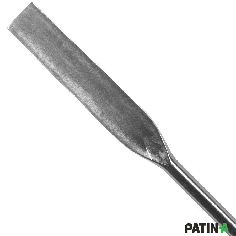 Das Fiebing's Edge Paddle wird zusammen mit Fiebing's Edge-Kote benutzt. Mit diesem Kantenstreicher aus Edelstahl können Sie Edge-Kote super präzise und gleichmäßig auftragen, sodass Sie jedes Mal ein einheitliches Finish bekommen.