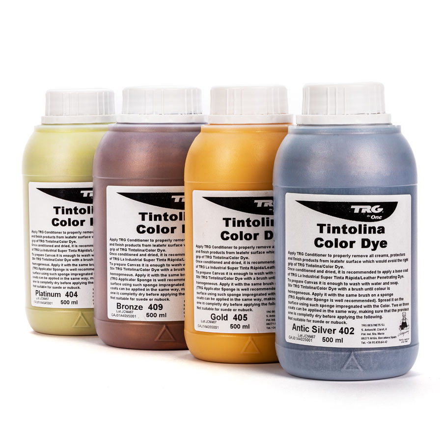 Metallic Lederfarbe - TRG Tintolina - 500ml