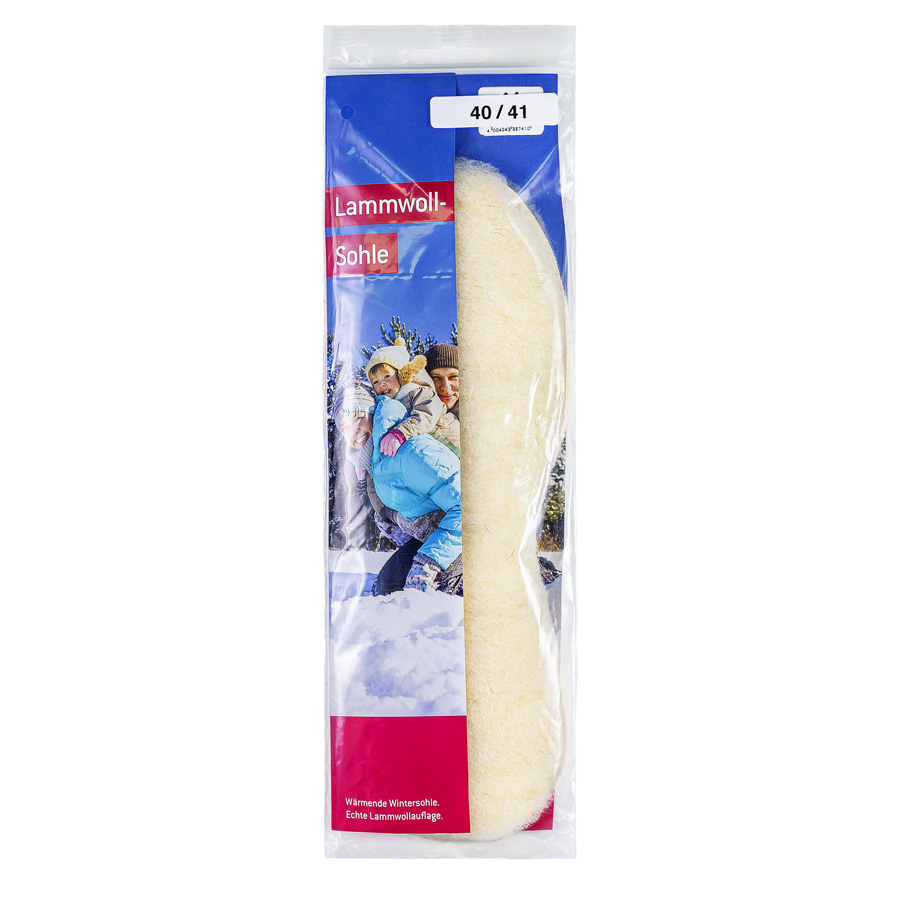 Lammwoll Komfort Sohle Joma Lammwoll Komfort Sohle von Joma in Größe 40/41 in der Verpackung