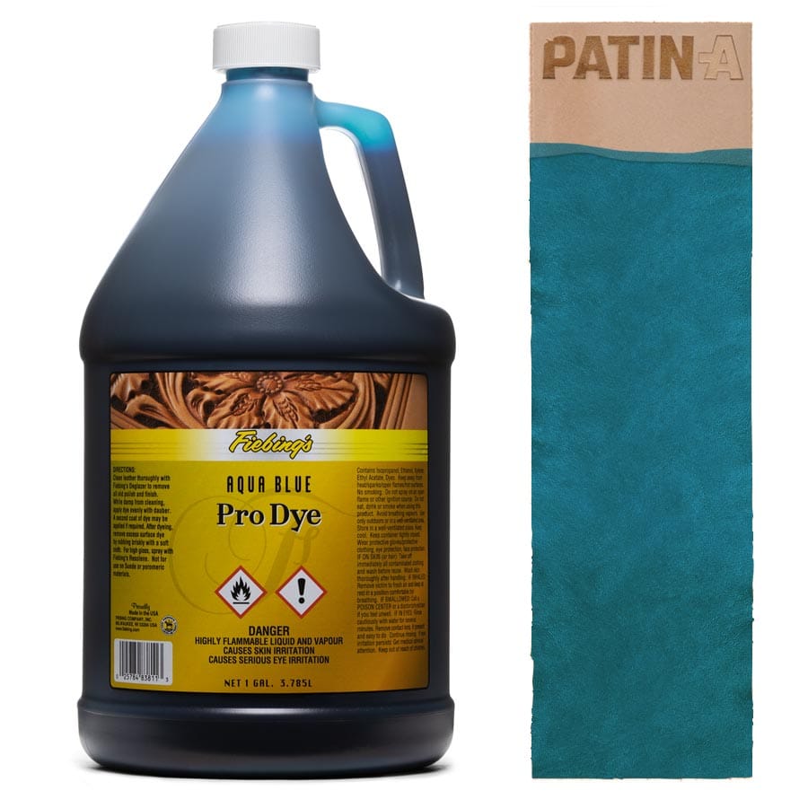 Fiebing’s Pro Dye Lederfarbe ist auf Öl- und Alkoholbasis und gilt in Fachkreisen als beste und hochwertigste Lederfarbe auf dem Markt.