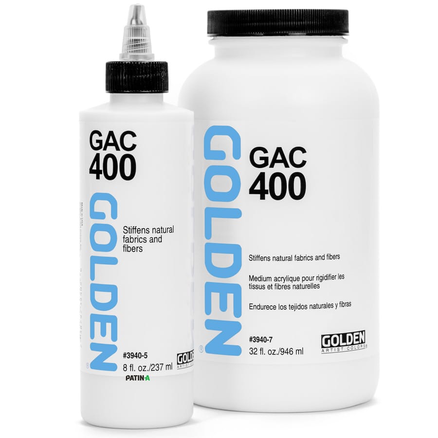 GOLDEN GAC 400 Raidisseur de Tissu est utilisé pour tissu ou papier en fibres naturelles.