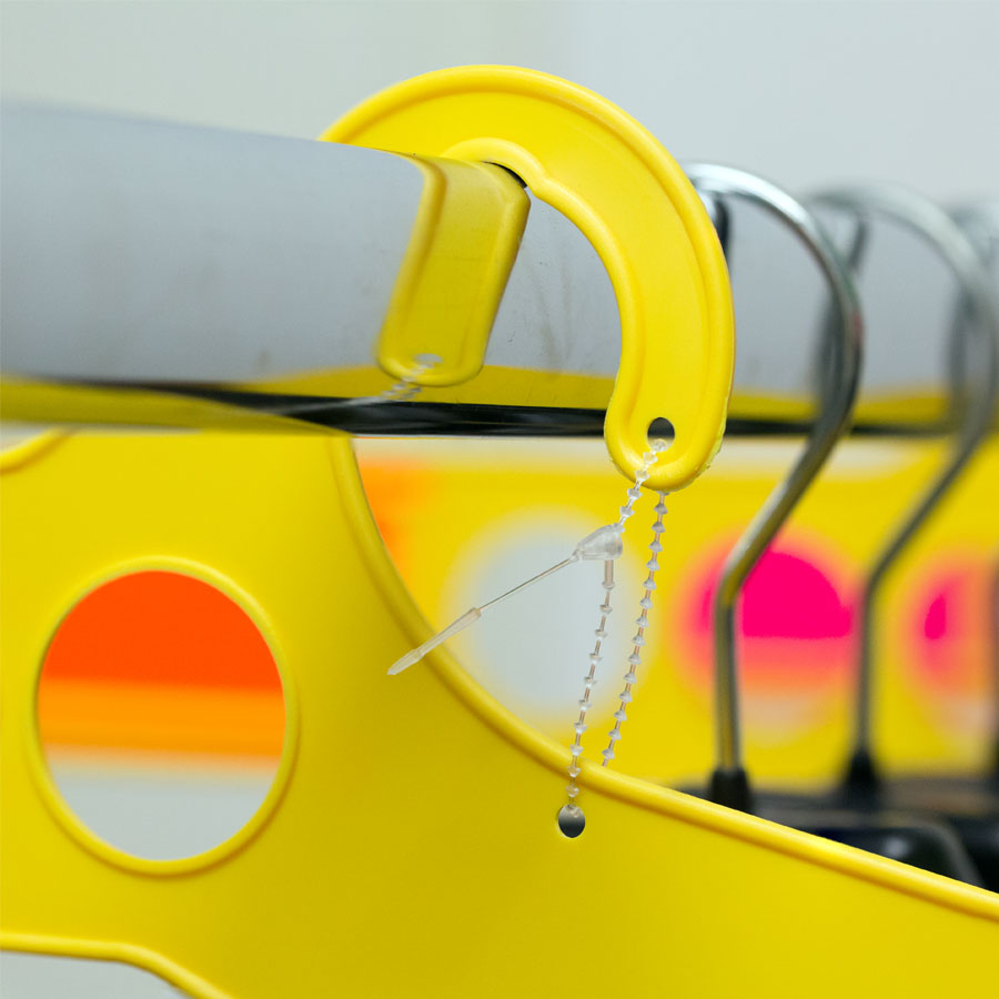 Ultimate Rack Divider with Insert - Hanger (Yellow)